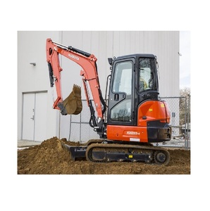 Kubota KX033 4 Mini Excavator For Sale <b>Cheap</b> Cost Durable Compact Excavator For Building Farming Earthmoving And Digging Work - Product Image 1