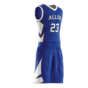 Uniforme de basket-ball pour hommes léger et respirant de haute qualité 100% conception personnalisée imprimé vêtements de sport de joueur d'équipe - Product Image 3