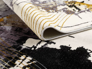 Turkish Luxury Machine Made Carpet Shirink Flosh <b>Grey</b> Premium Living Room Area from Gaziantep Manufacturer - Product Image 2