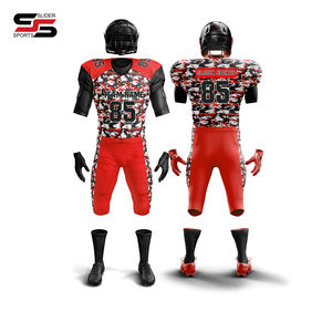 Uniforme de sport de football américain Hommes Col rond Loose Quick Drying Short Sleeved Casual Hip-Hop Streetwear - Product Image 4