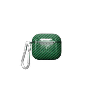 Étui AirPods 4 vert, coque sans fil antichoc en TPU 3D avec airbag - Product Image 1