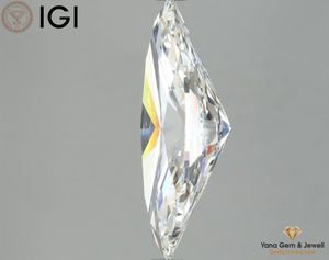 4.00 CT Lab Grown Marquise Diamond 16.36mm with IGI Certificate สำหรับ VVS2เครื่องประดับ - Product Image 6