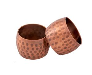 Vente en gros de haute qualité fabriquée en Inde à un coût raisonnable Anneaux de serviette en métal de conception de cercle pour l'utilisation de la vaisselle de restaurant et d'hôtel - Product Image 4