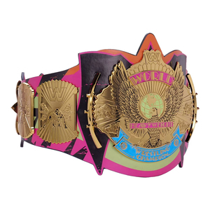 El mejor diseño The Ultimate Warrior Signature Series Championship 2025 Title Belt a la venta Cinturones de cuero genuino Servicio OEM - Product Image 2