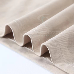 เสื้อยืดโอเวอร์ไซส์ทรงครอปสำหรับผู้ชาย คุณภาพสูง ผ้าฝ้าย 100% สไตล์วินเทจ ย้อมสีซีดแบบซันเฟด ล้างสีแบบแอซิด น้ำหนักผ้า 220 กรัม สีพื้น - Product Image 5