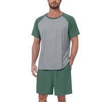 Nueva Llegada: Conjunto de Camiseta y Pantalones Cortos para Hombre, Verano, Talla Grande, Reversible, Transpirable, de Secado Rápido, Estilo Casual de BD