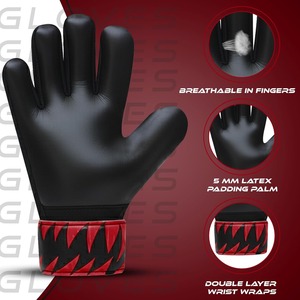 Guantes de Portero de Látex de Alta Calidad, Diseño Nuevo, Gran Venta, Transpirables, Ligeros, Impermeables, Cobertura Completa de Dedos, para Exteriores - Product Image 3