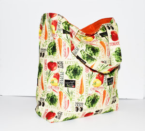 Bolsas de comestibles de algodón orgánico 100% certificadas GOTS - Product Image 6