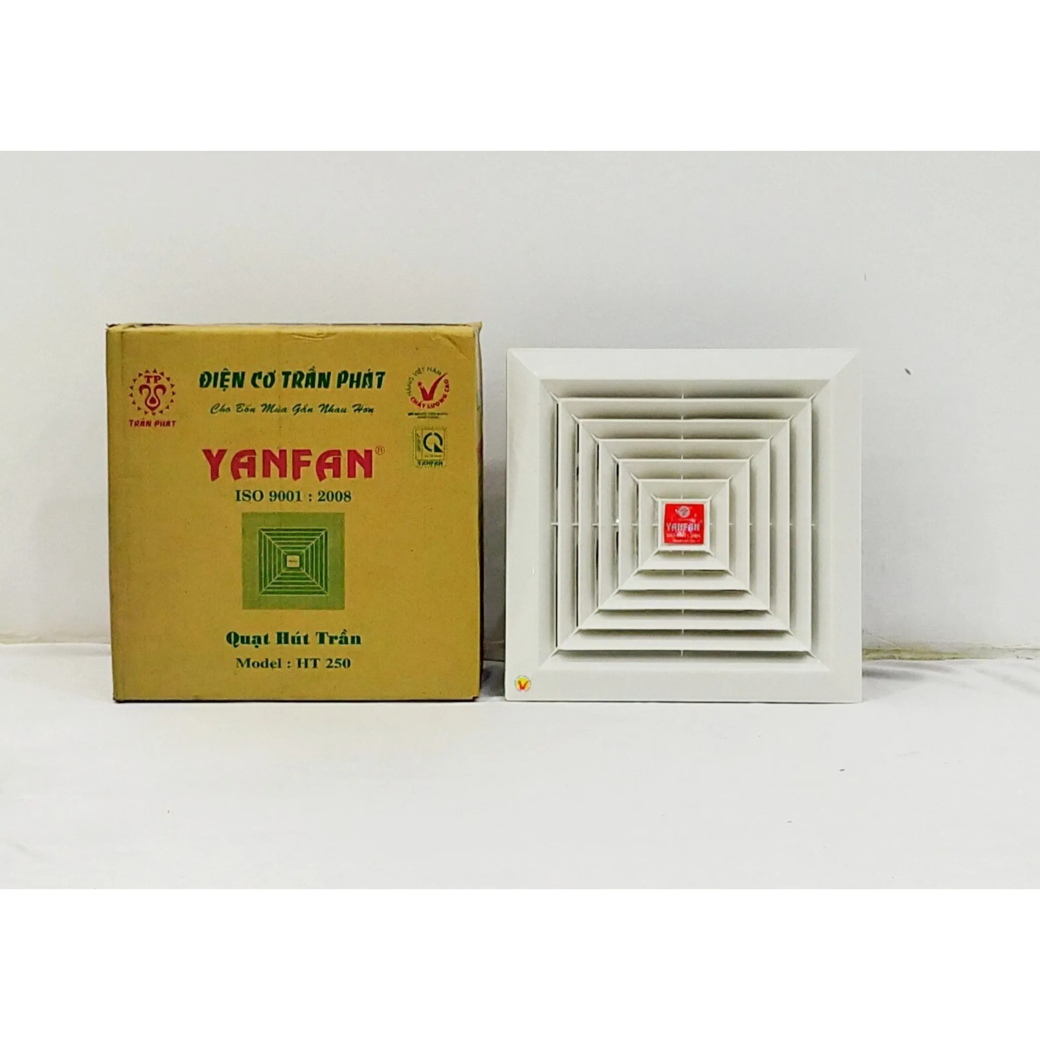 Прямые продажи с фабрики во Вьетнаме, высокое качество, 10 дюймов, потолочный вытяжной вентилятор, вентиляционный вентилятор Yanfan HT250