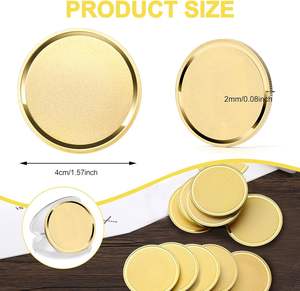 Pièces vierges de 40 mm en laiton pour gravure laser, style américain, avec boîte de protection en acrylique pour cadeaux personnalisés DIY (tapis/coussinets) - Product Image 3