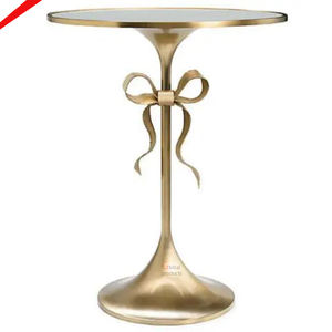 Table de site finie dorée 2025 nouveauté pour hôtels à la maison - Product Image 3