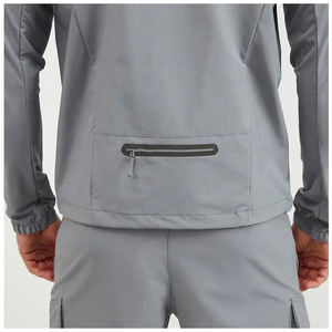 เสื้อโค้ทกันลมมีซิปสำหรับผู้ชายแจ็คเก็ตปั่นจักรยานสำหรับใส่วิ่งกลางแจ้งผลิตตามสั่ง - Product Image 5