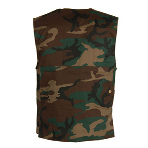 Chaleco de Caza de Lona Impermeable de Invierno de Alta Calidad con Logotipo Personalizado para Hombre, Chaleco de Caza de Camuflaje para Exteriores, Chaleco de Caza Impermeable - Product Image 2