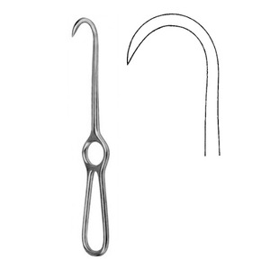Râteau large manuel Volkmann écarteurs osseux poignée ergonomique Sharp Blunt Instrument chirurgical orthopédique en acier inoxydable - Product Image 1