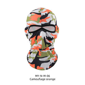 Outdoor Riding Helmet Liner Breathable Windproof 2-Hole Camouflage Tactical Balaclava <b>Mask</b> for Sports for Motorcycling - Product Image 3