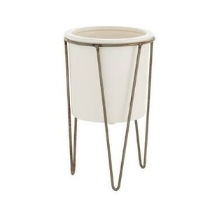 Nordique porte-fleurs luxe intérieur fer Pot de fleur support Type de sol maison salon décoration étagère stockage Cages produit - Product Image 6