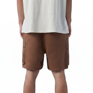 Pantalones Cortos Cargo de Forro Polar Personalizados, 350 GSM, Mezcla de Algodón, Multibolsillos, Estilo Urbano - Product Image 2