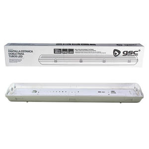 Waterproof screen for 2 x 230V 60cm T8 <b>LED</b> <b>tubes</b> (GSC 203200017) - Product Image 2