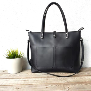 Sac fourre-tout en cuir véritable Sacs à main en cuir de luxe pour femmes Designer Lady Top Quality Hand Bags Large Tote Bag Classical LTB-0019 - Product Image 1