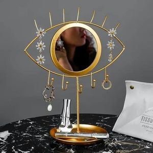 Exhibidor de Joyería de Metal de Lujo con Acabado Elegante que Mejora la Decoración del Dormitorio Mientras Organiza la Colección de Joyas - Product Image 5
