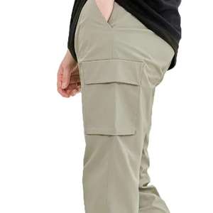 Vente en gros 100% coton coupe ajustée multi-poches pantalon de travail cargo de loisirs pour hommes par fabricant personnalisé - Product Image 3