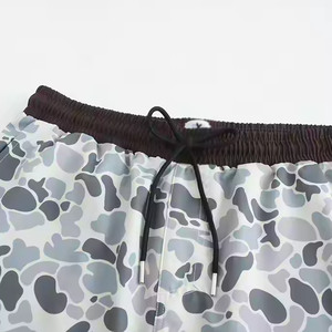 Hot Selling <b>Men's</b> 100% Cotton Casual Swin <b>Shorts</b> Quick Dry With Solid <b>Pattern</b> Eco-Friendly Digital Printing-Low Price! - Product Image 5