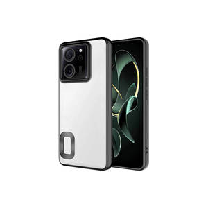 Funda de Silicona Premium Omegam Store para Xiaomi Mi 13T Pro, Carcasa Trasera de TPU Suave con Orificio para el Logotipo de Omega, Protección para Teléfono en Negro - Product Image 1