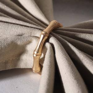 Anillo de Servilleta de Diseño Elegante para Mesa de Comedor, Accesorios de Boda, Vajilla, Anillo de Servilleta de Lujo para Servicio de Cena en Hoteles - Product Image 5