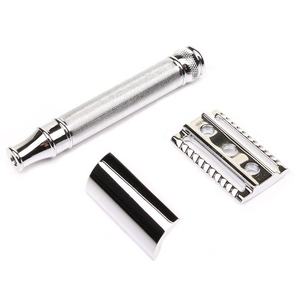 Maquinilla de afeitar de barbero para hombre, alta calidad, doble filo, ajustable, de seguridad, con cuchilla afilada - Product Image 5