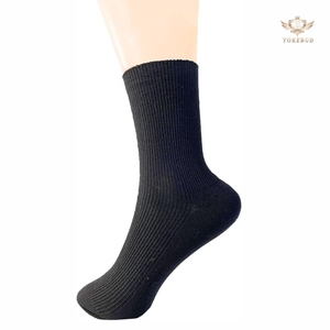 Calcetines de punto acanalados de primera calidad, calcetines deportivos de algodón atléticos para correr, calcetines deportivos transpirables que absorben la humedad, calcetines deportivos Unisex al por mayor OEM - Product Image 1