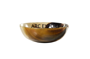 Juego de 3 cuencos de material de servidor de cuerno de búfalo, juego de cuencos de diseño antiguo para decoración del hogar, utensilios de cocina, uso al precio más barato - Product Image 3