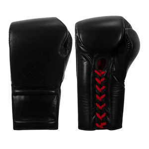 Gants de boxe professionnels de haute qualité en cuir respirant avec logo et design personnalisés pour hommes, femmes et jeunes - Product Image 2