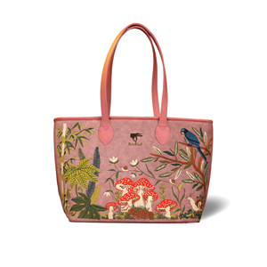Sac fourre-tout bohème en cuir végétalien à motif floral pour femme, broderie, ouverture supérieure, fermeture à crochet de qualité supérieure, usage quotidien, voyage, plage, shopping, 750g - Product Image 1