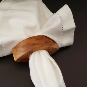 Anillo para Servilletas de Madera Hecho a Mano con Diseño de Lujo Estilo Bohemio - Artículo de Moda - Product Image 1