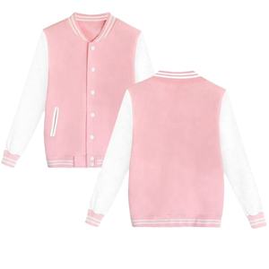 แจ็กเก็ตเบสบอลกระดุมแถวเดียวสีพื้นลำลองสำหรับผู้ชายฤดูใบไม้ร่วง - Product Image 1