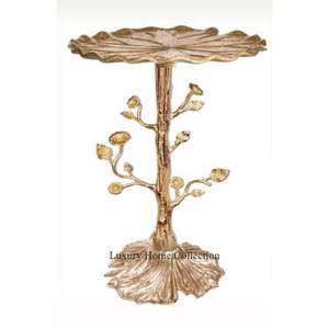 Mesa auxiliar de café de aluminio de gran tamaño de calidad superior, venta al por mayor, diseño atractivo, forma personalizada, mesa auxiliar de boda - Product Image 3