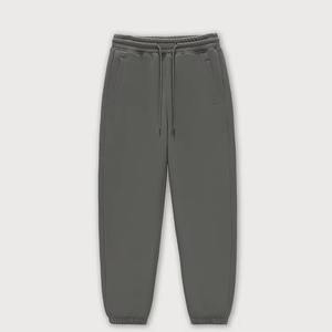 Pantalones de chándal holgados informales de talla grande para hombre a la moda al por mayor, pantalones de chándal vintage personalizados de lana con bloques de color - Product Image 4