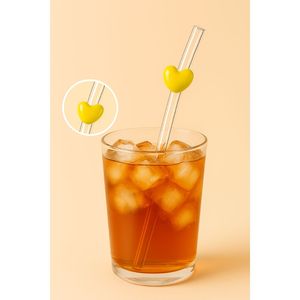 หลอดดูดคริสตัลใสสำหรับเครื่องดื่มเพื่อสุขภาพ - Product Image 2