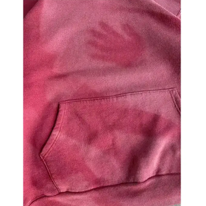 Nueva llegada Unisex Sun Fade Casual Sudadera con capucha mejor calidad de impresión de pantalla con DTG Drop Shoulder Acid Wash para invierno - Product Image 4