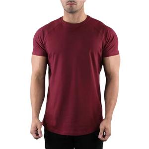 Camiseta para hombre de algodón transpirable, camiseta de manga corta para gimnasio, camiseta ajustada de verano para hombre - Product Image 6