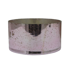 Porte-bougie décoratif en verre antique, couleur argent antique, pot à bougie pour la décoration de la maison et de la table, fait à la main, personnalisé - Product Image 2