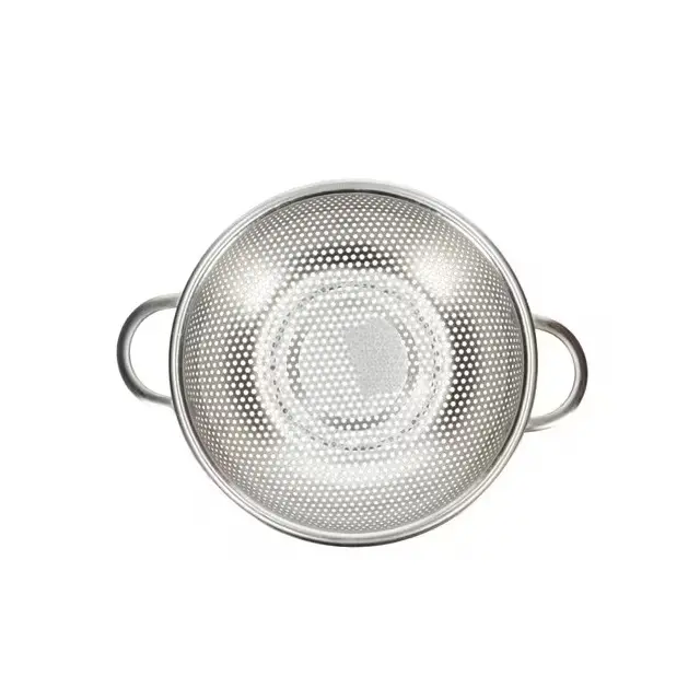 Eco-Friendly Metal Iron Kitchen Wire Mesh Strainer Skimmer Colander for Frying Pot French Fries Chips Food Baking Basket