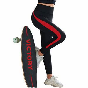 Leggings de sport taille haute pour femme, respirants, extensibles, en nylon et élasthanne, coupe ajustée, pour yoga et fitness - Product Image 5