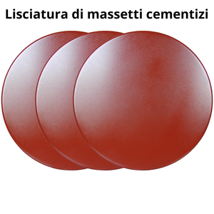 Disco in Acciaio Liscio per Accessori per Pavimenti, Diametro 600mm, per Uso con Macchina Monospazzola Maxit per Massetti in Cemento - Product Image 6