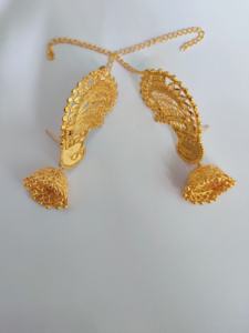 Venta al por mayor Conjunto de pendientes con 22CT chapado en oro redondo en forma de diseño de moda Conjunto de pendientes de lujo para la venta por los exportadores - Product Image 3