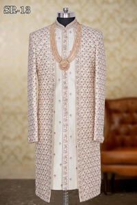 Pakistanais-Inde Sherwani marié mariage Sherwanis Sherwani hommes conception personnalisée au meilleur prix de gros - Product Image 6