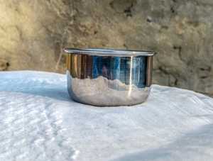 Nhà Máy Trực Tiếp Bán Buôn Chất Lượng Cao Handmade Đánh Bóng Thép Không Gỉ Cạo Râu Bát/Cốc Biểu Tượng Tùy Chỉnh Cho Râu Xà Phòng Hợp Lý - Product Image 3