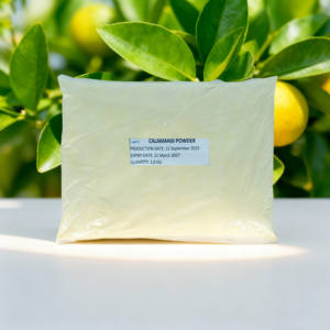 Poudre d'extrait de fruit de calamansi séché par pulvérisation de qualité alimentaire |   Ingrédient naturel pour boisson aux agrumes |   Fournisseur OEM Emballage de 10 kg - Product Image 3
