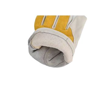 Gants de travail en cuir de première qualité résistants à la chaleur antistatiques Anti-Vibration Gants de travail sans poudre sans silicone - Product Image 4