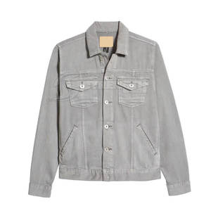 Services OEM, veste en jean pour homme de haute qualité, design personnalisé, nouvelle collection de vestes en jean pour homme - Product Image 5